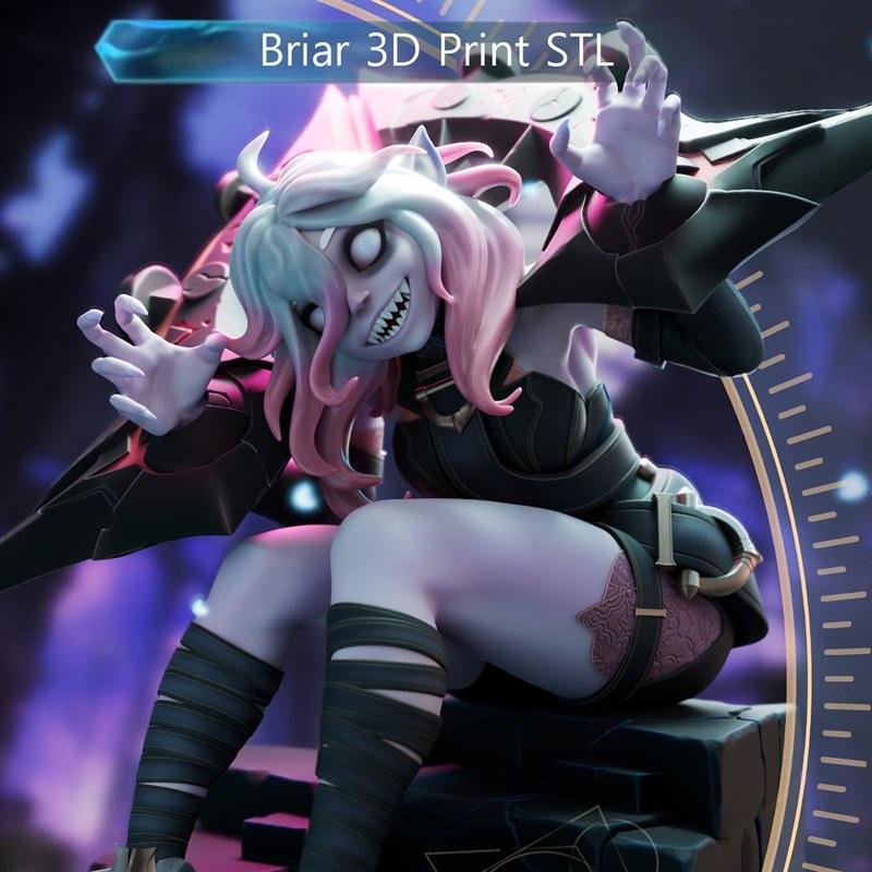 Hybris Studios – Briar – 3D打印模型|Hybris Studios – Briar – 3D Print Model STL