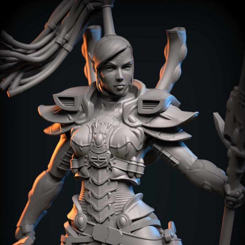 埃尔达·埃尔加 3D打印模型|Eldar Elga – 3D Print Model