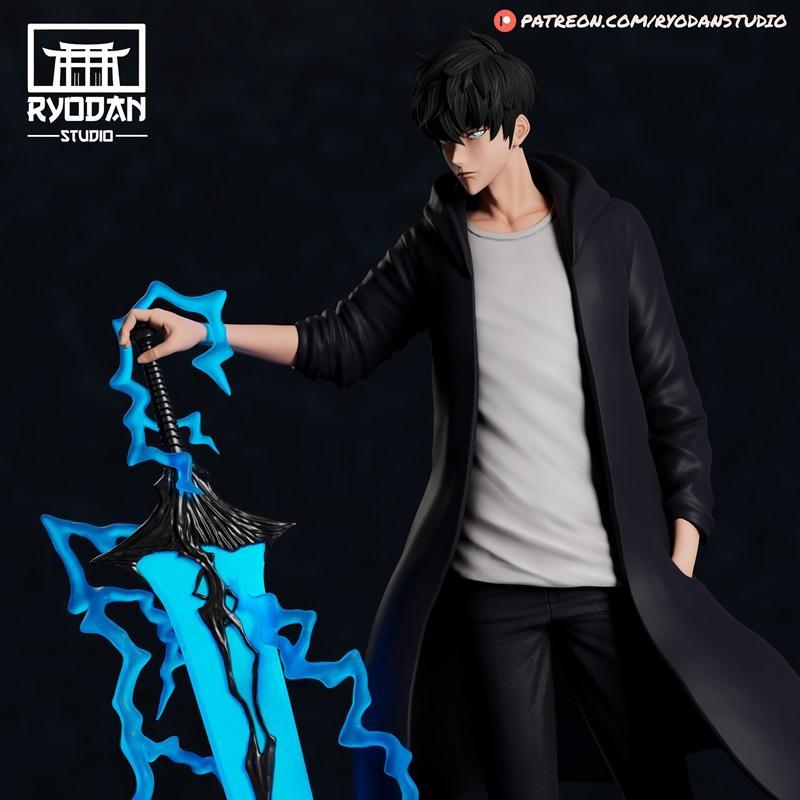 Ryodan Studio《Solo Leveling》张俊昊 3D打印模型|Ryodan Studio – Solo Leveling – Sung Jinwoo – 3D Print Model STL
