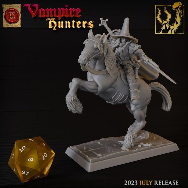 泰坦锻造迷你模型 - 血族猎人 - 3D打印模型|Titan Forge Miniatures – Vampire Hunters – 3D Print Model STL