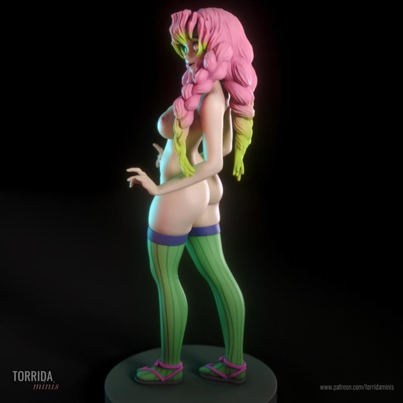 Torrida Minis – Demon slayer – Mitsuri Kanroji – 3D Print Model STL
