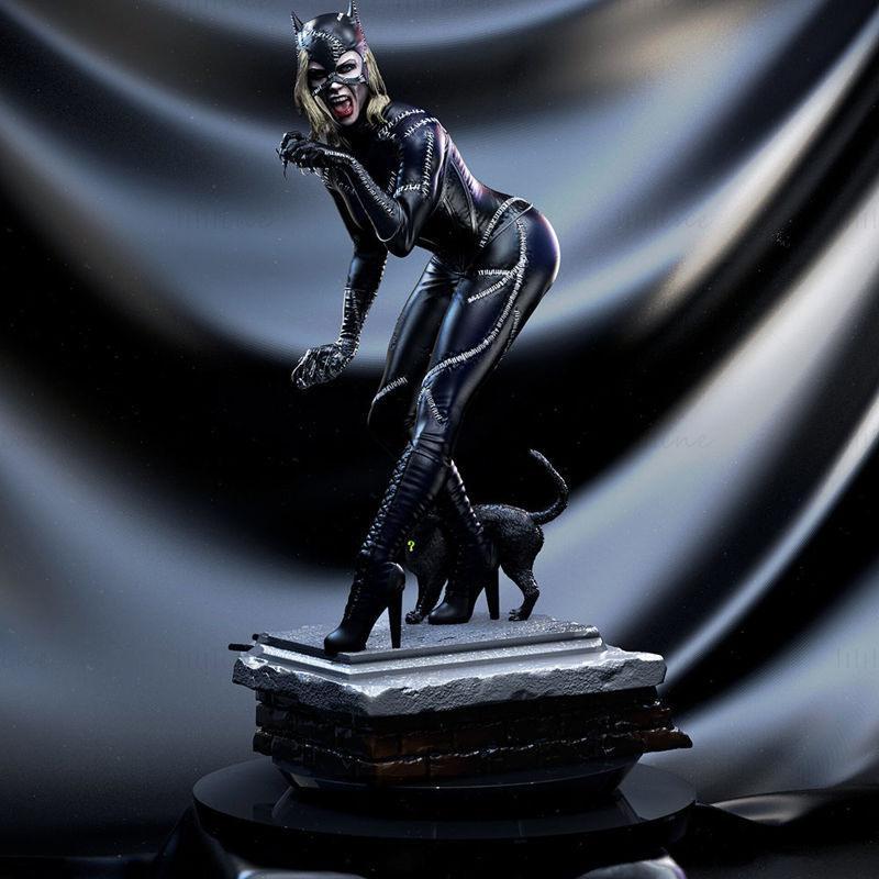 Catwoman – Michelle Pfeiffer – 3D Print Model STL