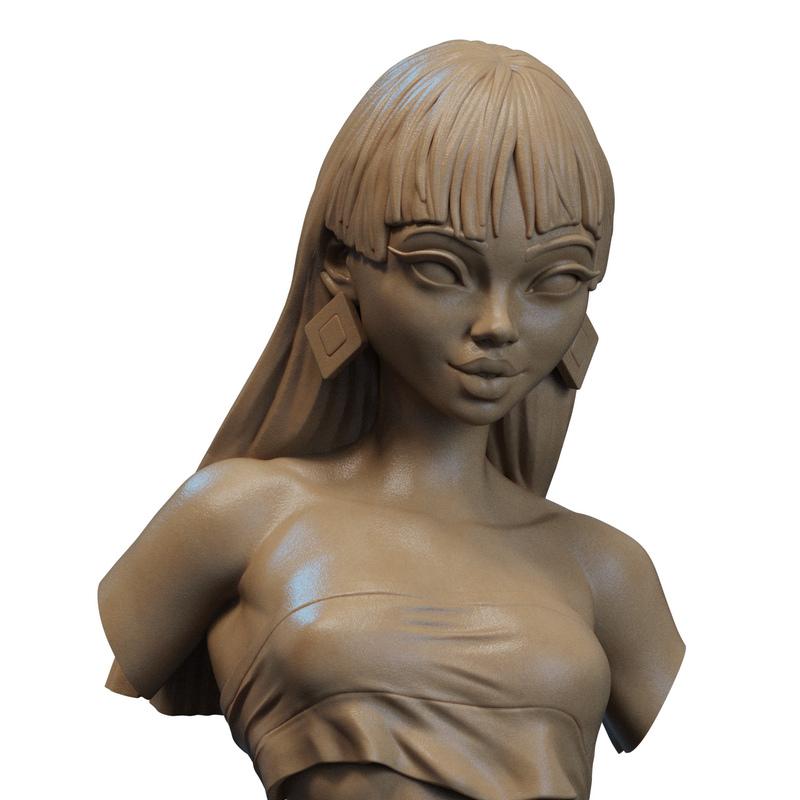 Chel Bust 3D打印模型|Chel Bust – 3D Print Model