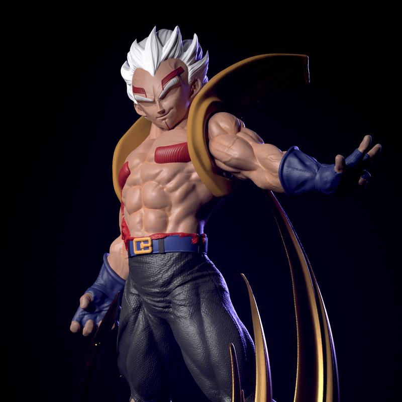 Baby Vegeta 3D打印模型|Baby Vegeta – 3D Print Model