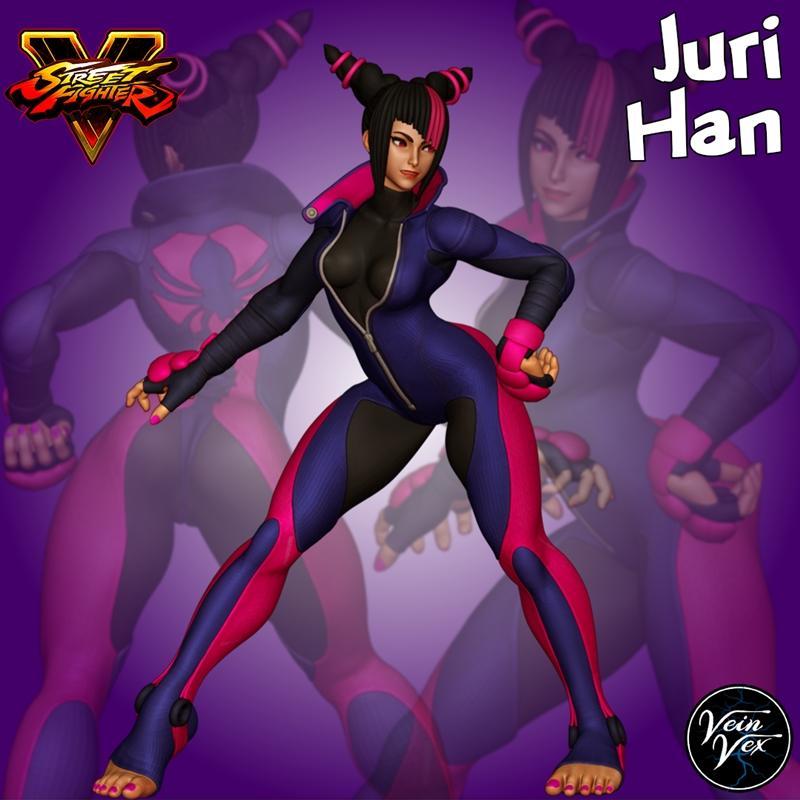 Juri Han 3D打印模型|Juri Han – 3D Print Model STL