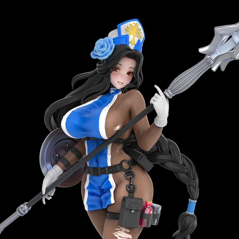 Sin3Dstudio – NIKKE – Maiden (Ice Rose) – 3D Print Model STL