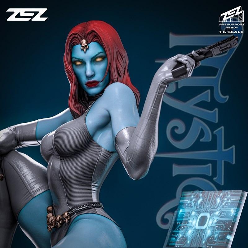 ZEZ工作室 - 神秘女侠 - 3D打印模型|ZEZ Studios – Mystique – 3D Print Model STL