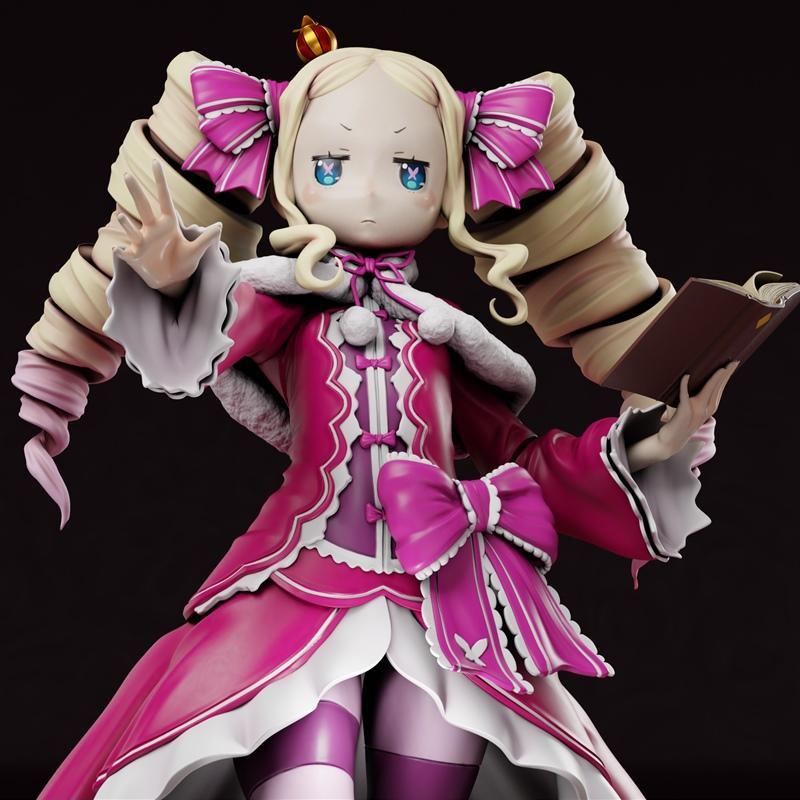 Gr8Tech – Re Zero – Beatrice – 3D Print Model STL
