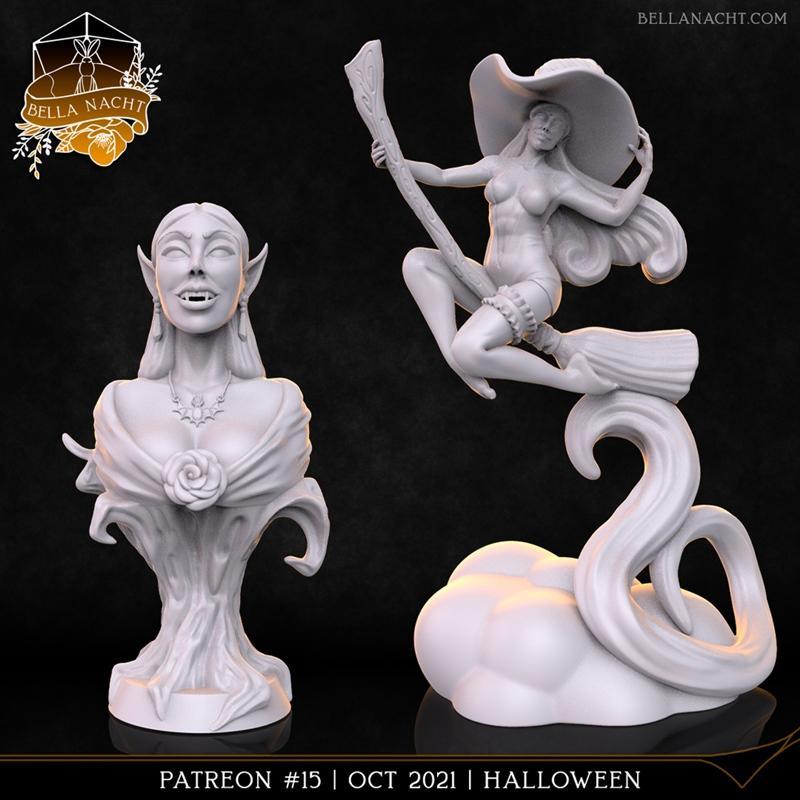 Bella Nacht Miniatures – Halloween Theme – 3D Print Model STL