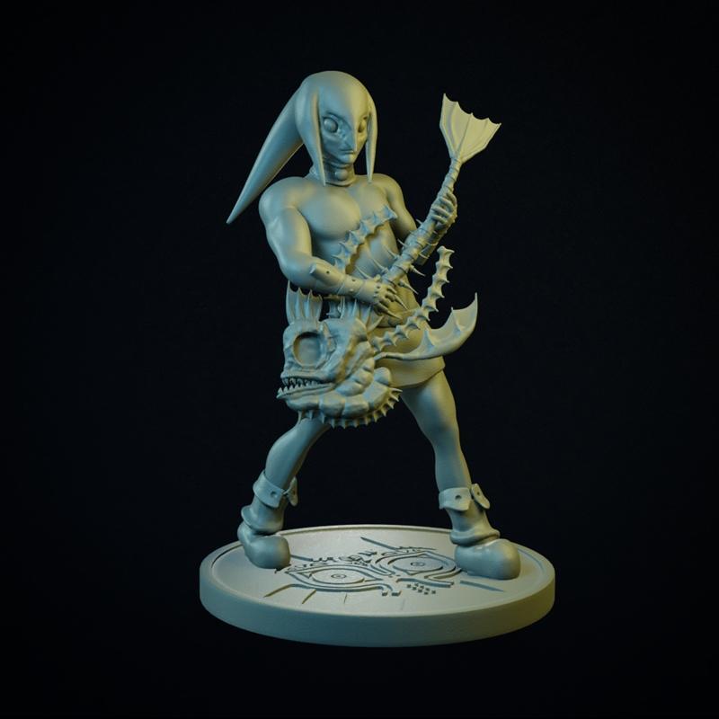 塞尔达传说：马里奥面具 - 扎拉·林克 - 3D打印模型|Majoras Mask – Zora Link – 3D Print Model STL