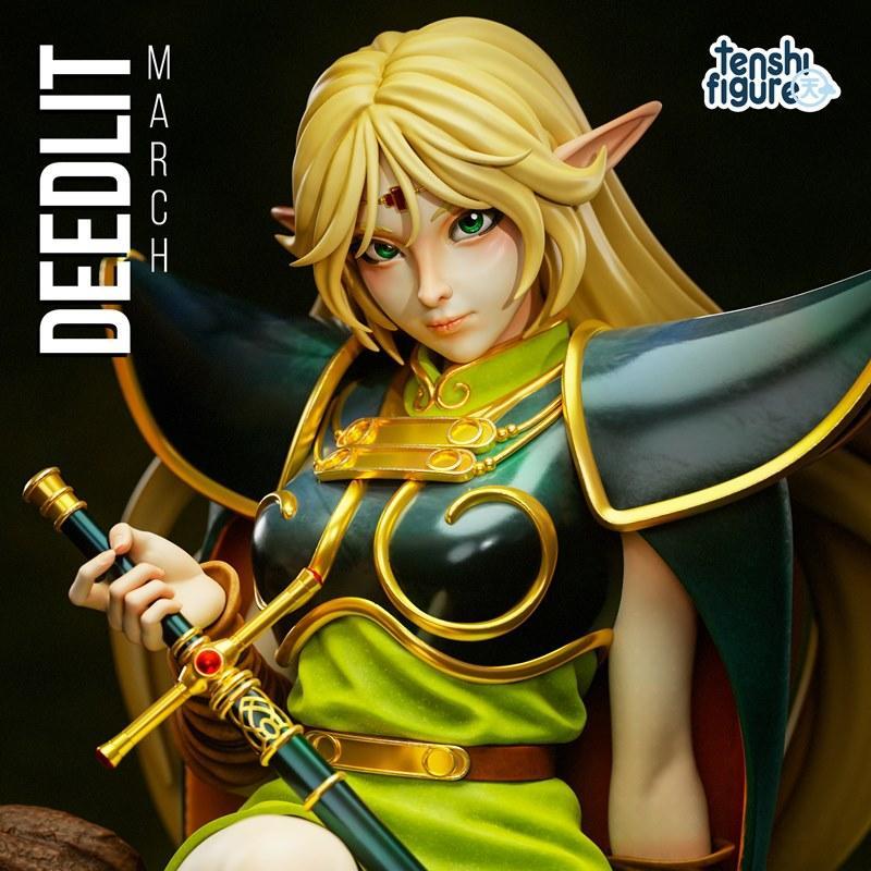 记录的地之战士 Deedlit 3D打印模型|Tenshi Figures – Record of Lodoss War – Deedlit – 3D Print Model STL