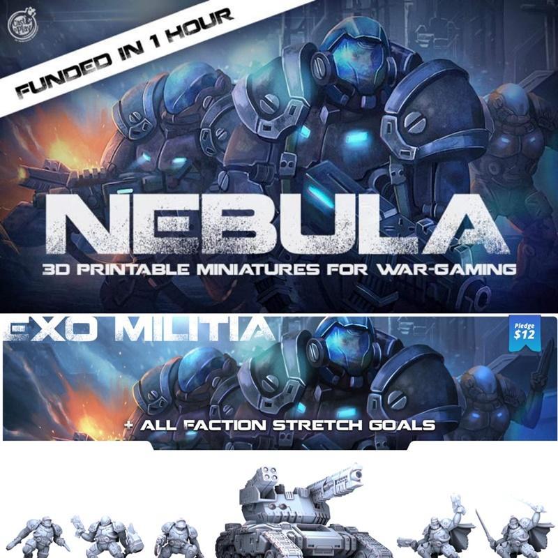 星云 – 3D打印模型|Nebula – 3D Print Model STL