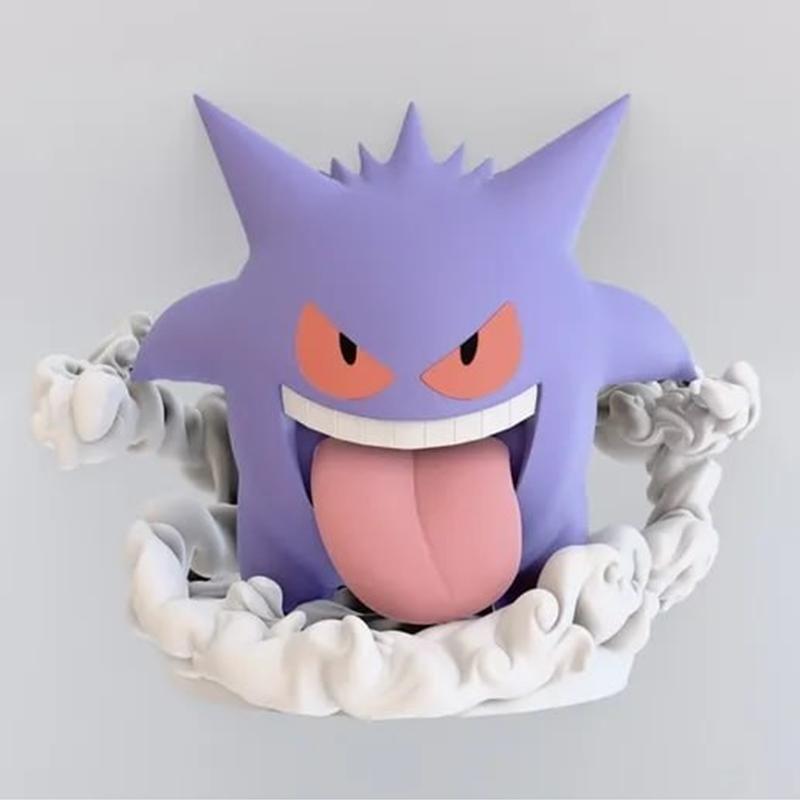 盖欧卡 3D打印模型|Gengar – 3D Print Model STL