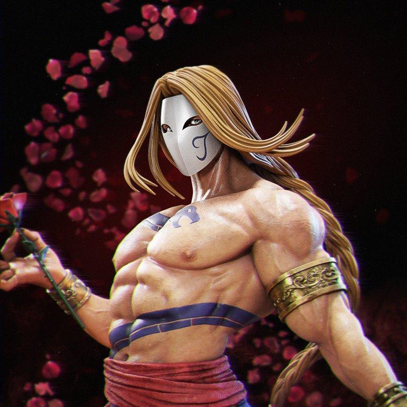 街霸 菲格雷 3D打印模型|L.A. Figures – Street Fighter – Vega – 3D Print Model STL