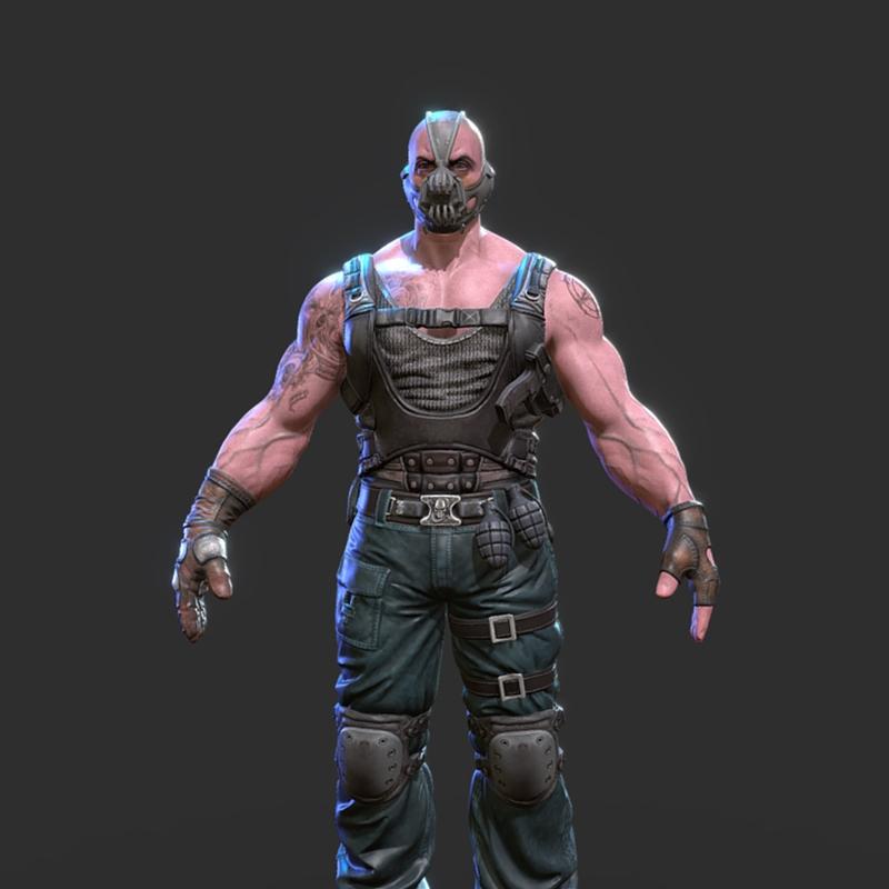 Bane 3D打印模型|Bane – 3D Print Model STL