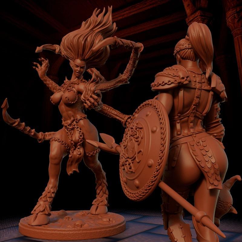 黑暗之魂2 3D打印模型 STL|Diablo 2 – Amazon – 3D Print Model STL