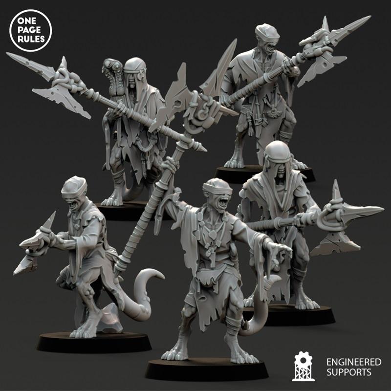 影之猎手发布1号——3D打印模型|One Page Rules – Shadow Stalkers Release 1 – 3D Print Model STL