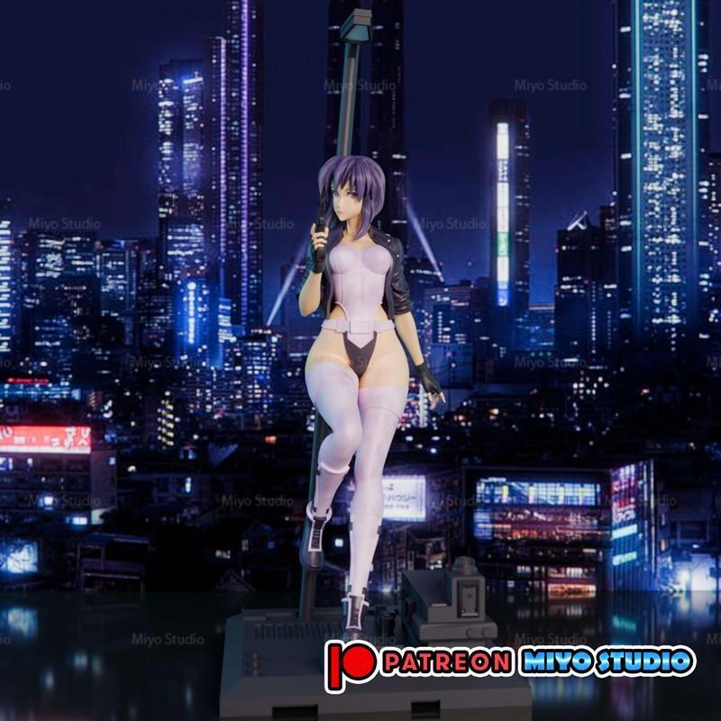 米娅工作室 - 鬼泣 - 摩可·古桑加吉 - 3D打印模型|Miyo Studio – Ghost in The Shell – Motoko Kusanagi – 3D Print Model STL