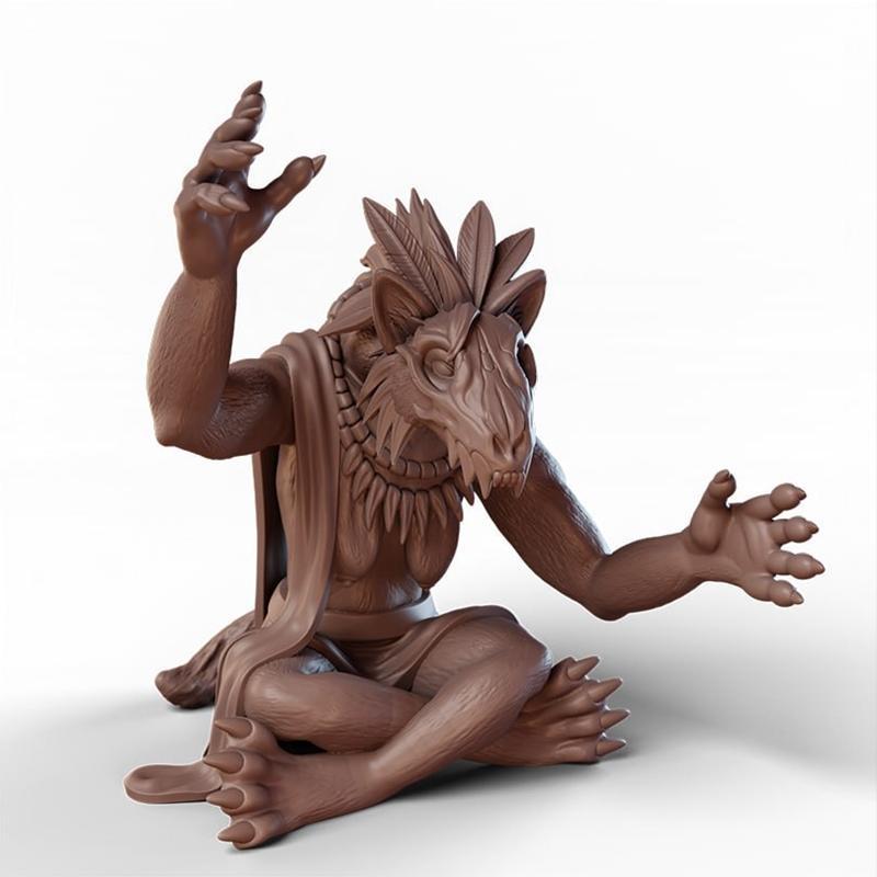 Shaman 3D打印模型|Schamane – 3D Print Model STL