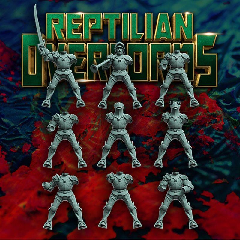 圣 reptilian 帝国 3D打印模型|Reptilian Overlords – Holy Reptilian Empire – 3D Print Model STL