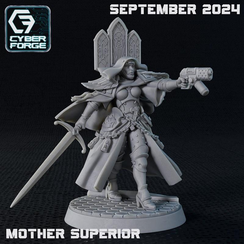 钛forge迷你模型 - 反乌托邦女战士 - 9月2024 bikini burnout 3D打印模型|Titan Forge Miniatures – Cyber Forge – Bikini Burnout September 2024 – 3D Print Model STL