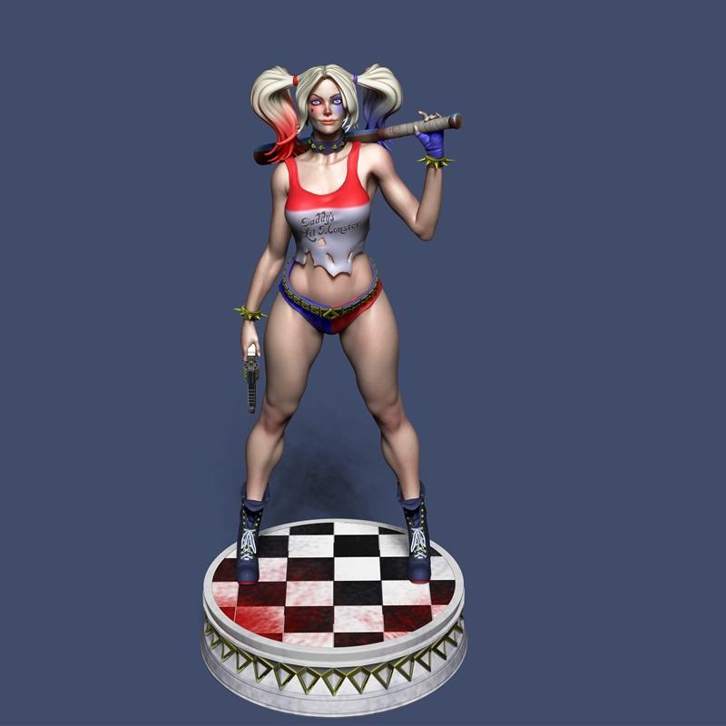 Harley Quinn – 3D Print Model STL