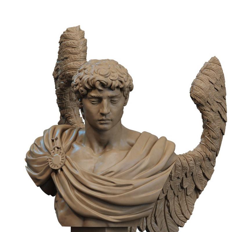 天使之躯 3D打印模型|Archangel Bust – 3D Print Model