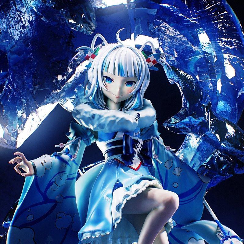 Tesnhi Figures – Hololive – Gawr Gura – 3D Print Model STL