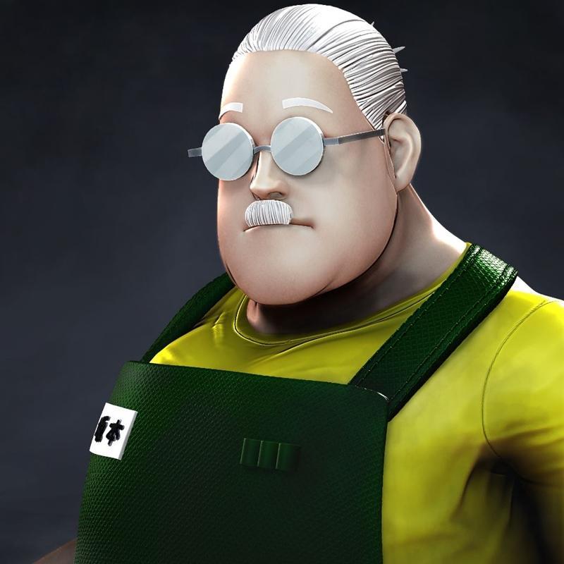 萨博摩 - 萨博摩日常 - 3D打印模型|Sakamoto – Sakamoto Days – 3D Print Model STL