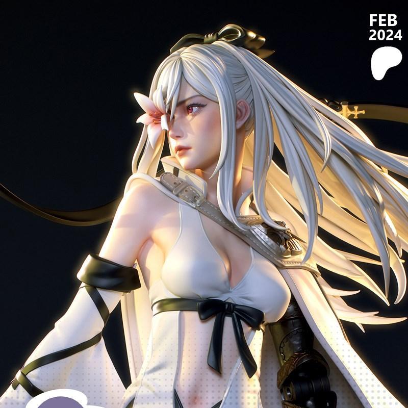 Kuru Figure – Drakengard – Zero – 3D Print Model STL