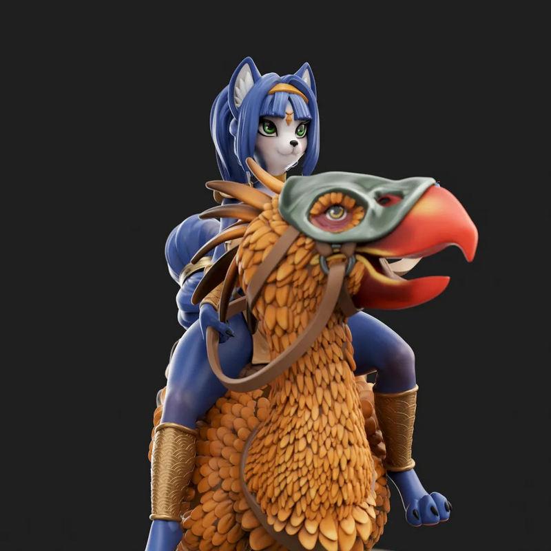 Krystal (SFW, NSFW, FUTA) – 3D Print Model