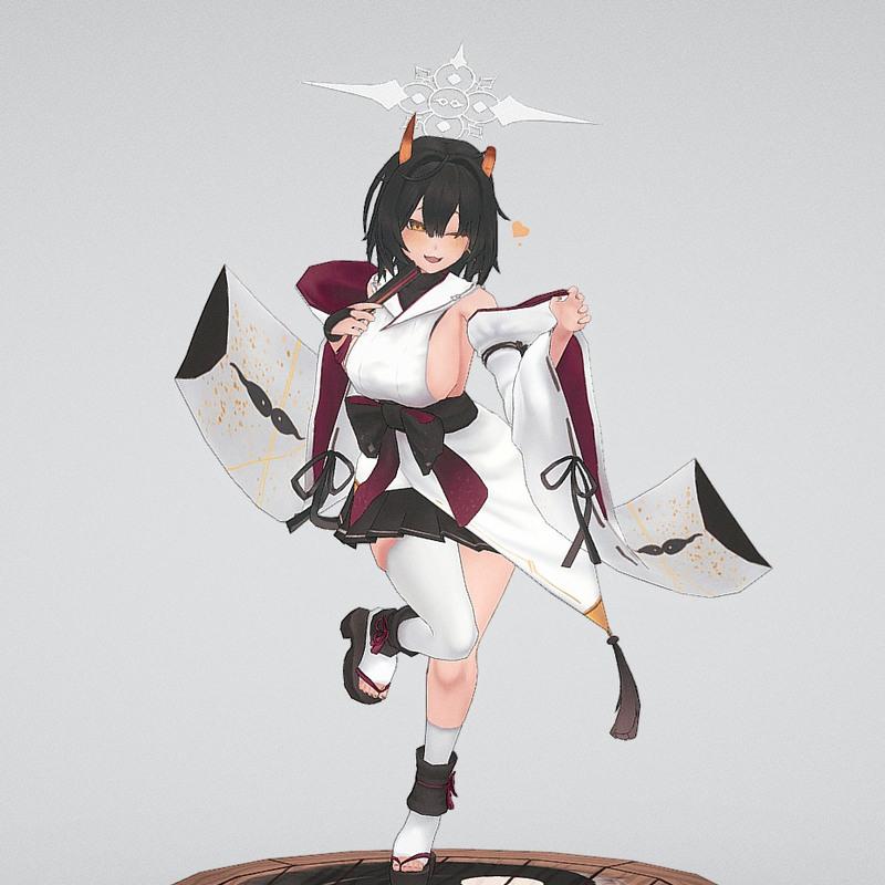 蓝档案 - 安奇尼娅 - 3D打印模型|Blue Archive – Amachi Niya – 3D Print Model