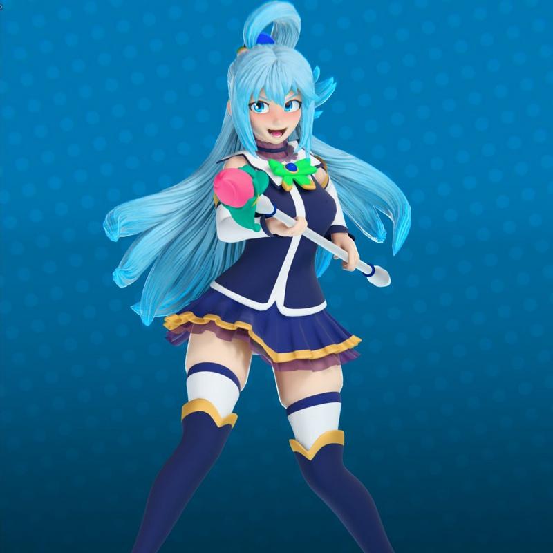 Aqua Konosuba – 3D Print Model