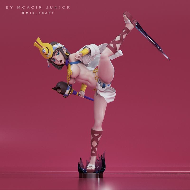 Menace Queens Blade – 3D Print Model STL