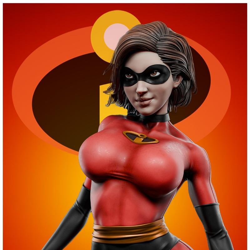 Toon Studios - 艾拉斯特女孩 - 3D打印模型|Toon Studios – Elastigirl – 3D Print Model STL