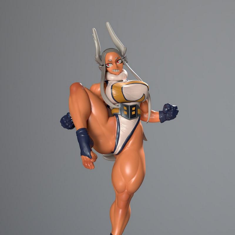 赫尔拉多塑形 - 米尔科抬腿 - 3D打印模型|Heraldo Sculpts – Mirko Leg Up – 3D Print Model