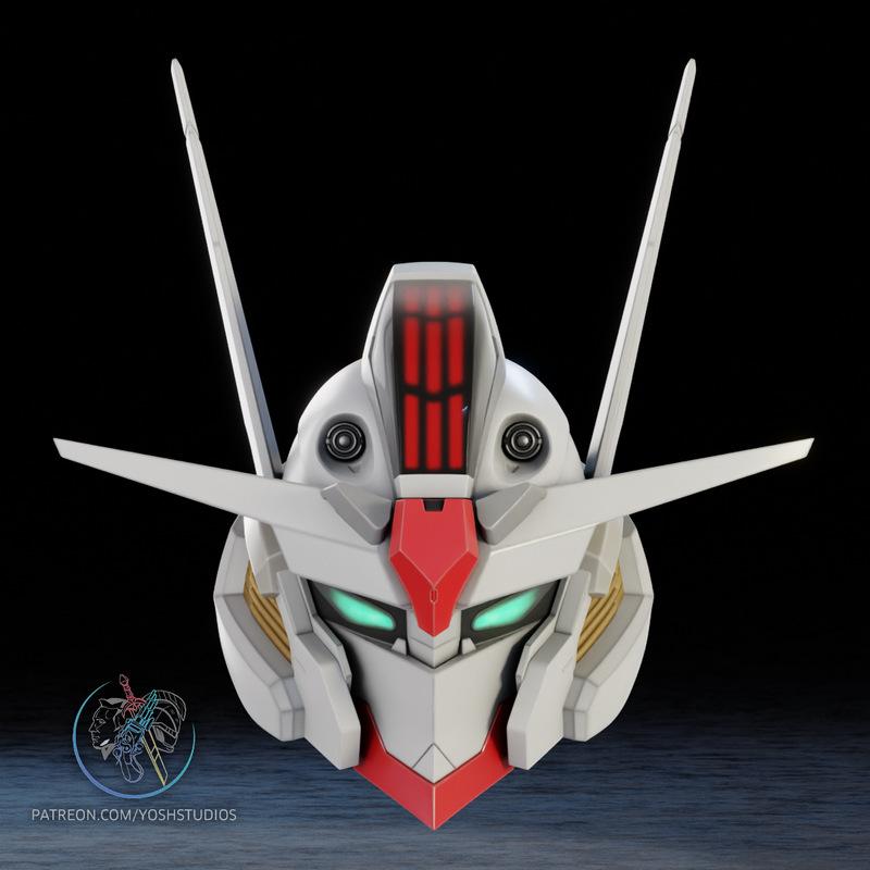 Gundam Helmet – 3D Print Model