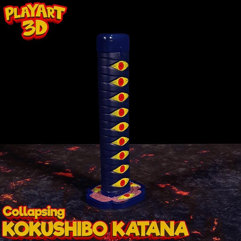 Collapsing Katana Kokushibo – 3D Print Model STL