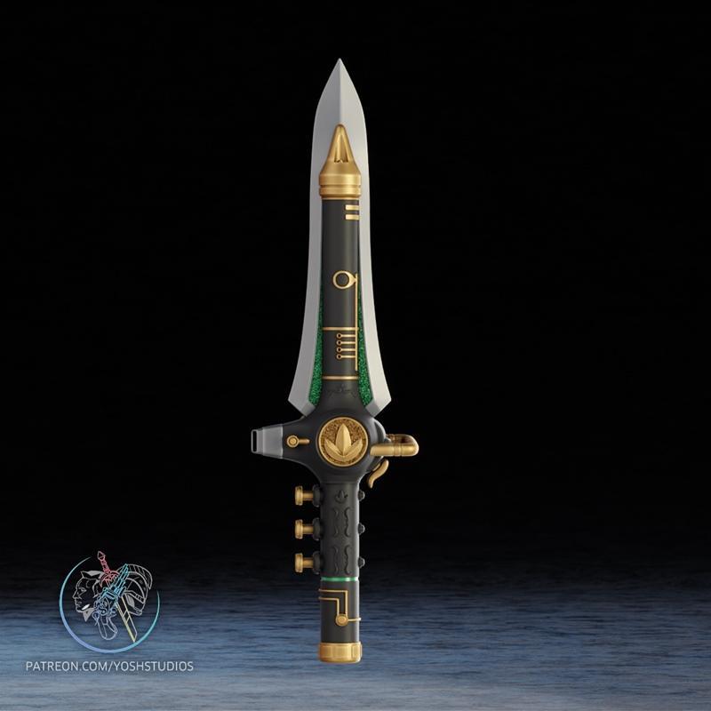 Green Ranger Dagger – 3D Print Model STL