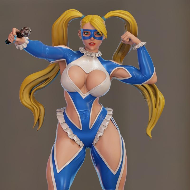 Rainbow Mika – 3D Print Model STL