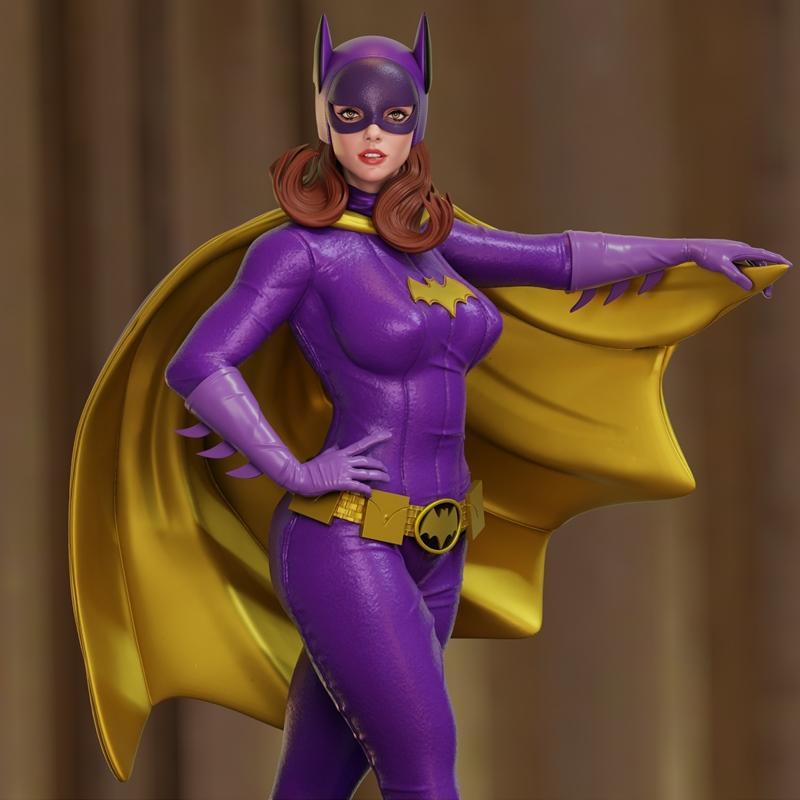 Batgirl 1966 version – 3D Print Model STL
