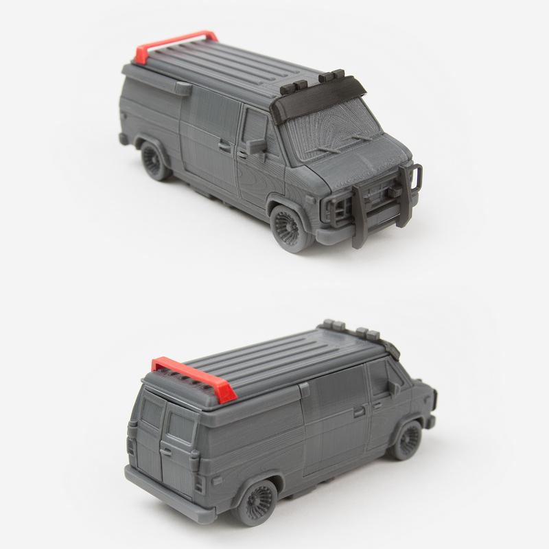 Parts for Van – GV (A-Team Van) – 3D Print Model