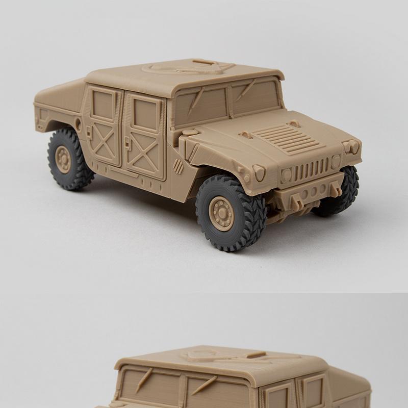 Foldable Humvee Hummer – 3D Print Model