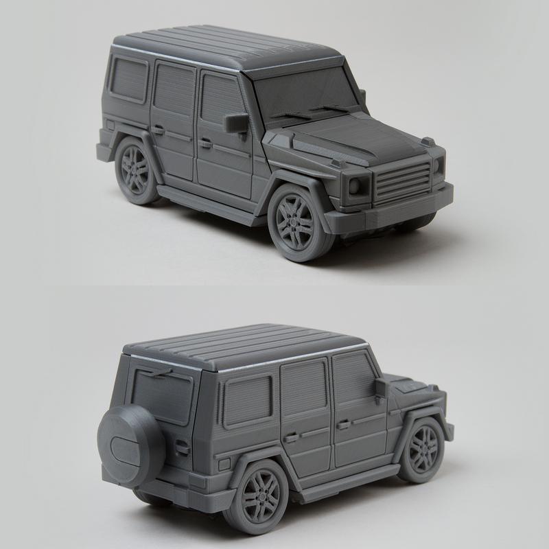 可折叠汽车 - 3D打印模型|Foldable Car – G – 3D Print Model