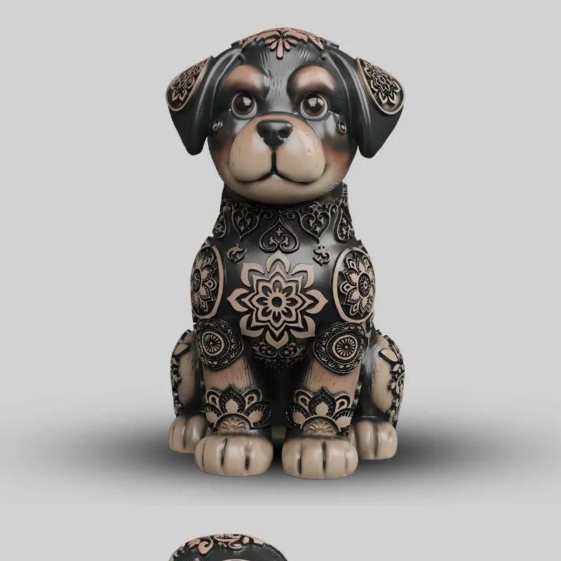 Ornamental Rottweiler – 3D Print Model