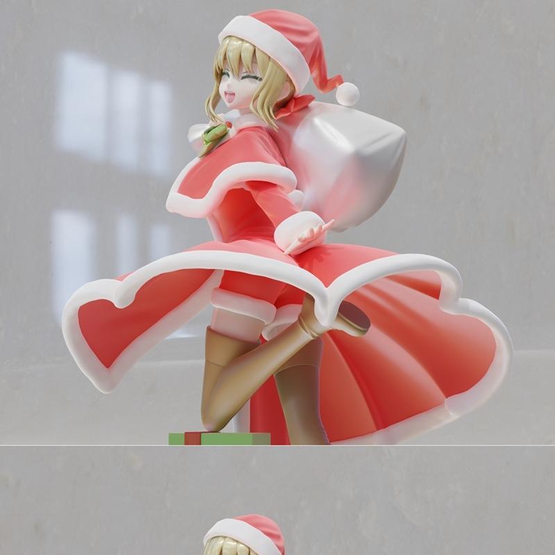 Nero Santa – Fate Series – 3D Print Model STL