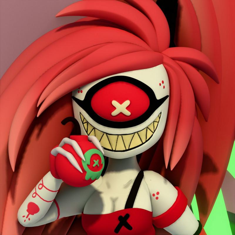 Cherri Bomb 3D打印模型|Cherri Bomb – Hazbin Hotel – 3D Print Model
