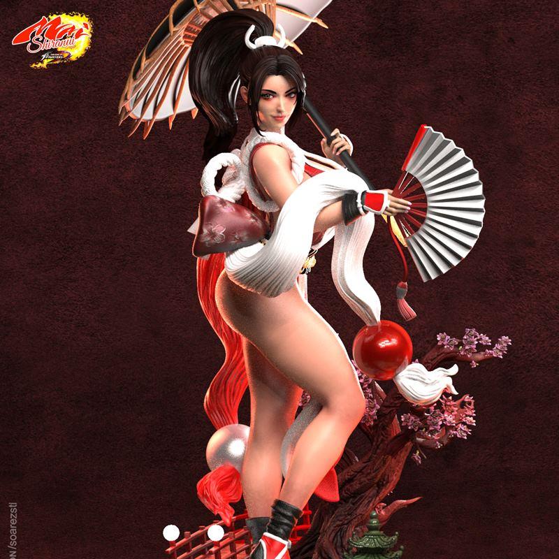 Soarez 3D打印模型：Mai Comp角色立体模型|Soarez 3d – Mai Comp – 3D Print Model STL