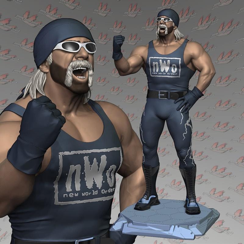 Hulk Hogan 3D打印模型|Prey Collection Studio – Hulk Hogan – 3D Print Model STL