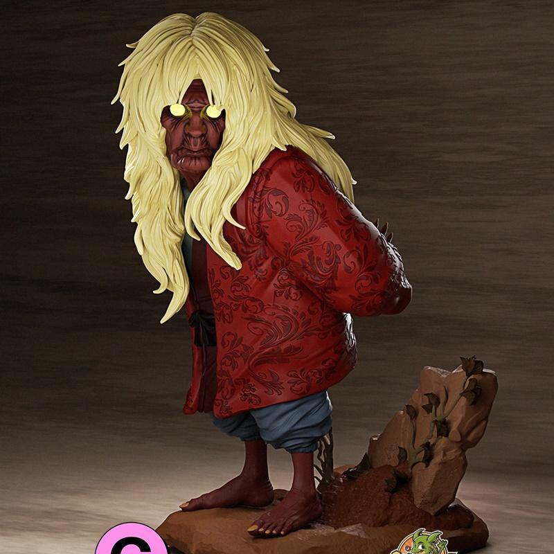 Dandadan Turbo Granny 3D打印模型|Go3DFigures – Dandadan – Turbo Granny – 3D Print Model STL